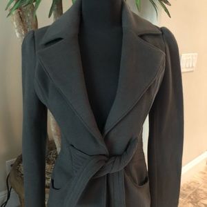 Charcoal Gray Peacoat